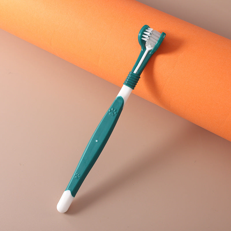 Pet Oral Care Toothbrush – Gentle Plaque & Breath Cleaner