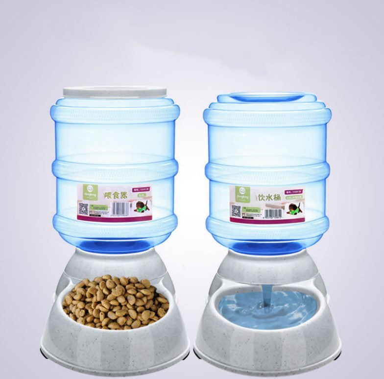 AquaServe Automatic Pet Feeder & Water Fountain