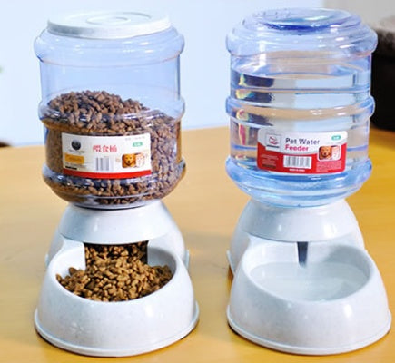 AquaServe Automatic Pet Feeder & Water Fountain