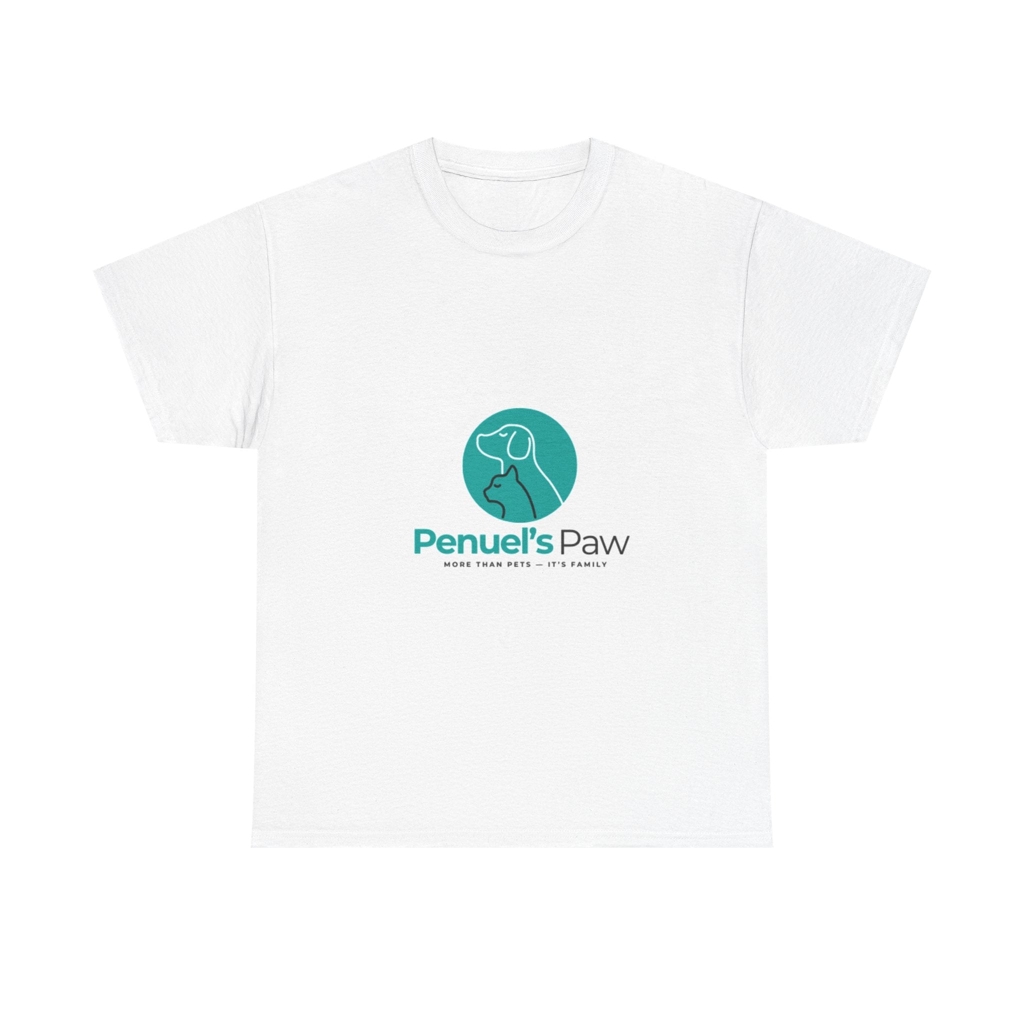 Penuel's Paw Dog Rescue Logo T‑Shirt — Pet Rescue Volunteer Tee