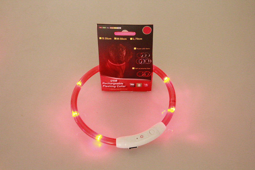 GlowGuard LED Pet Collar