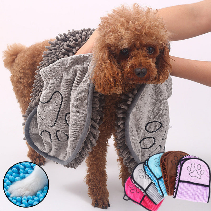 QuickDry Microfiber Pet Towel
