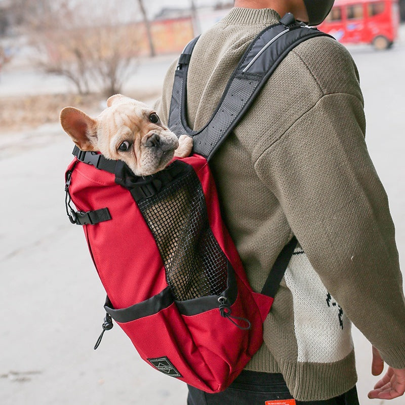 PawVoyage Dual-Shoulder Pet Carrier Backpack