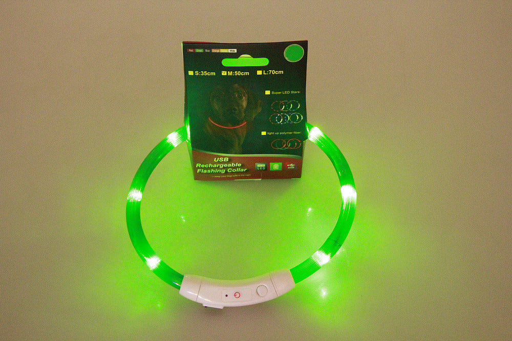 GlowGuard LED Pet Collar