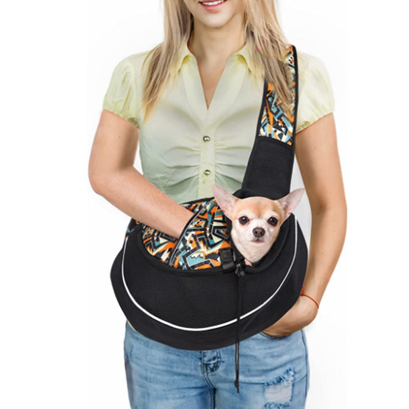 PetTrek Portable Crossbody Carrier Bag