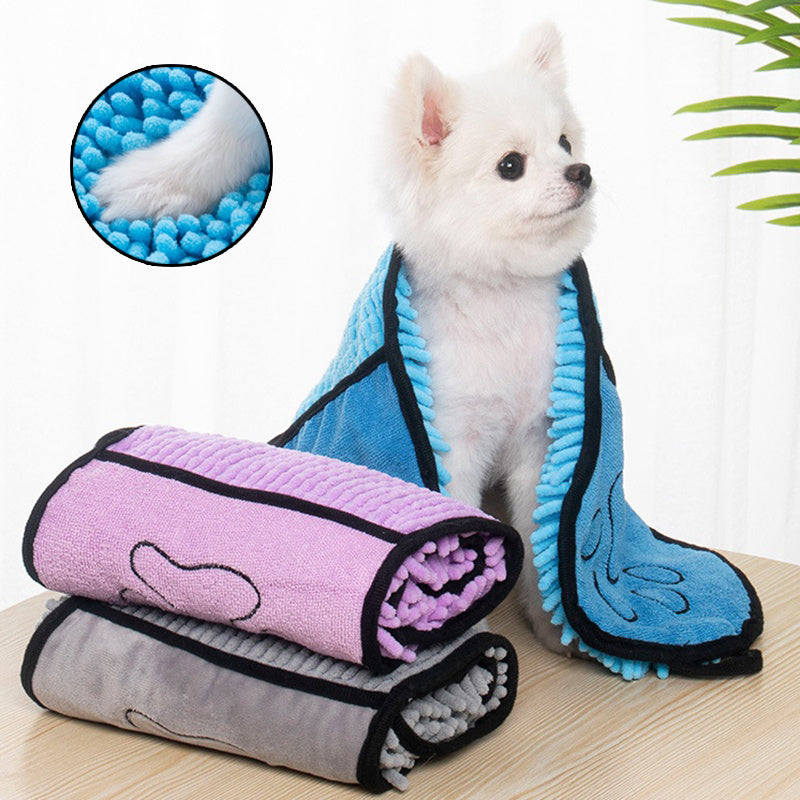 QuickDry Microfiber Pet Towel