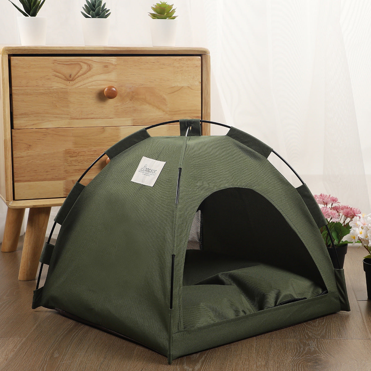 CoolNest Pet Tent & Cushion Bed